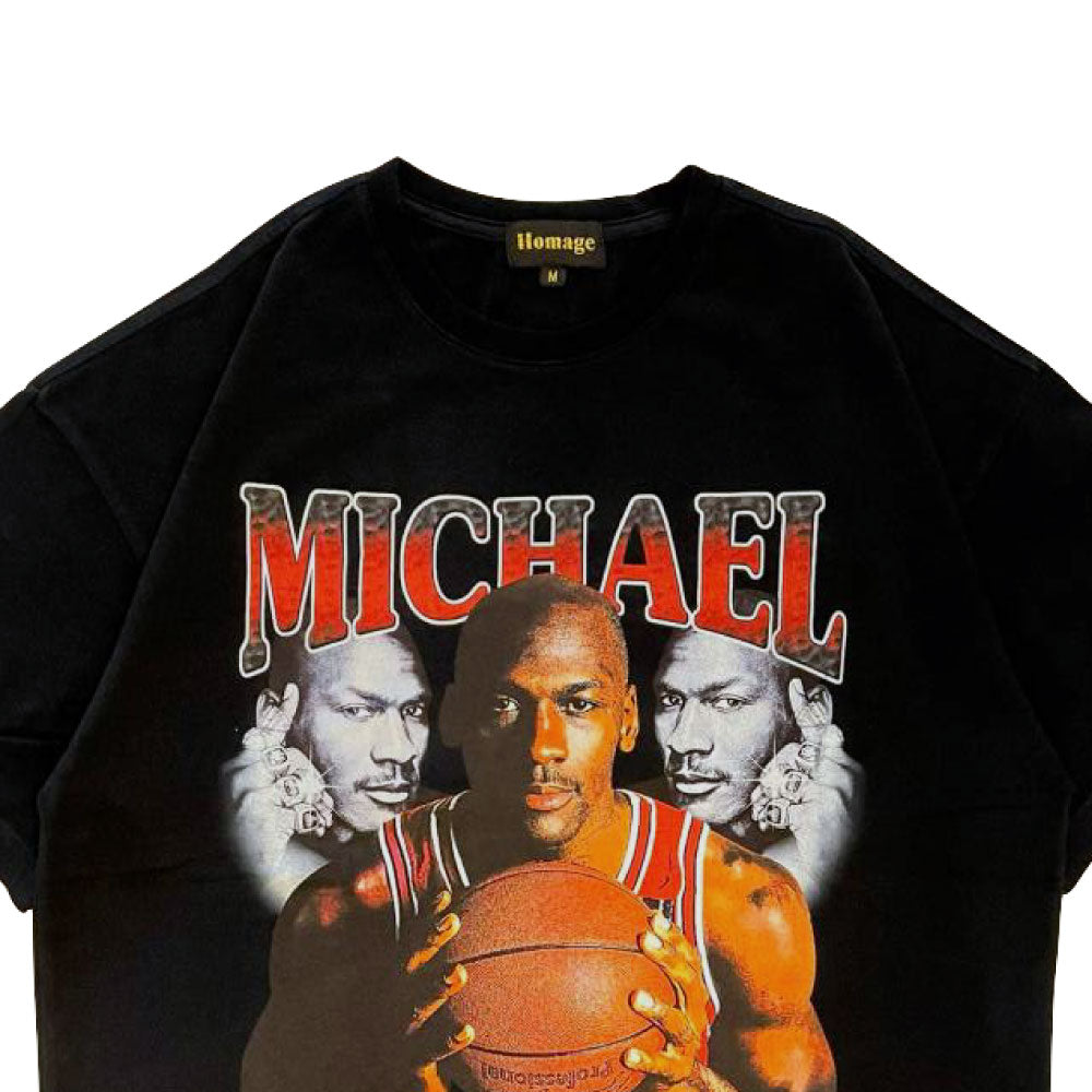 Michael Jordan S/S Rap Tee 半袖 マイケルジョーダン ヘヴィーウェイト Tシャツ