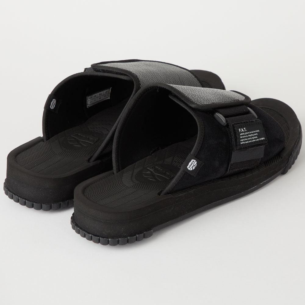 × Shaka XX-Packer Leather Slide Sandals シュリンク レザー スライド サンダル