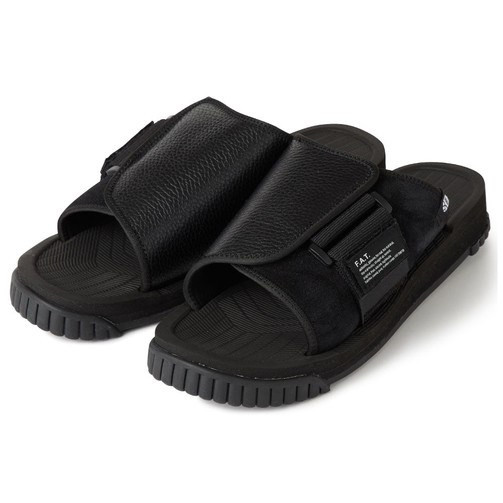 × Shaka XX-Packer Leather Slide Sandals シュリンク レザー スライド サンダル