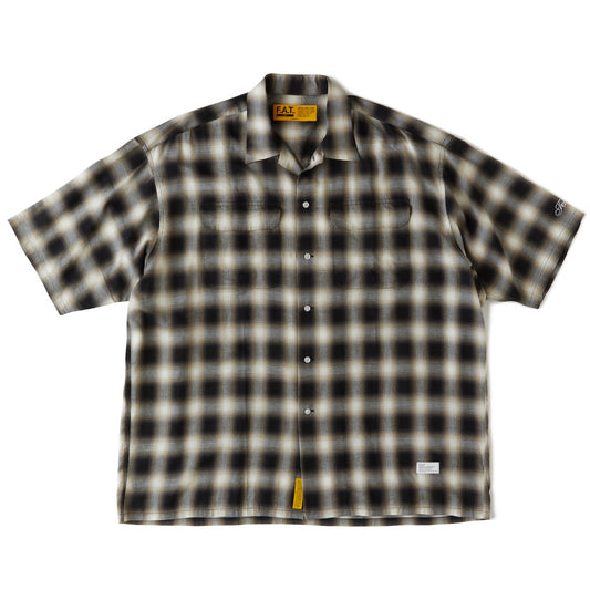 Omblape S/S Check Shirt 半袖 オンブレ チェック シャツ