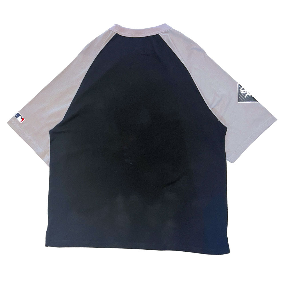 X Chicago White Sox Script Logo Raglan S/S Tee シカゴ ホワイトソックス 半袖 ラグラン Tシャツ 公式 Official