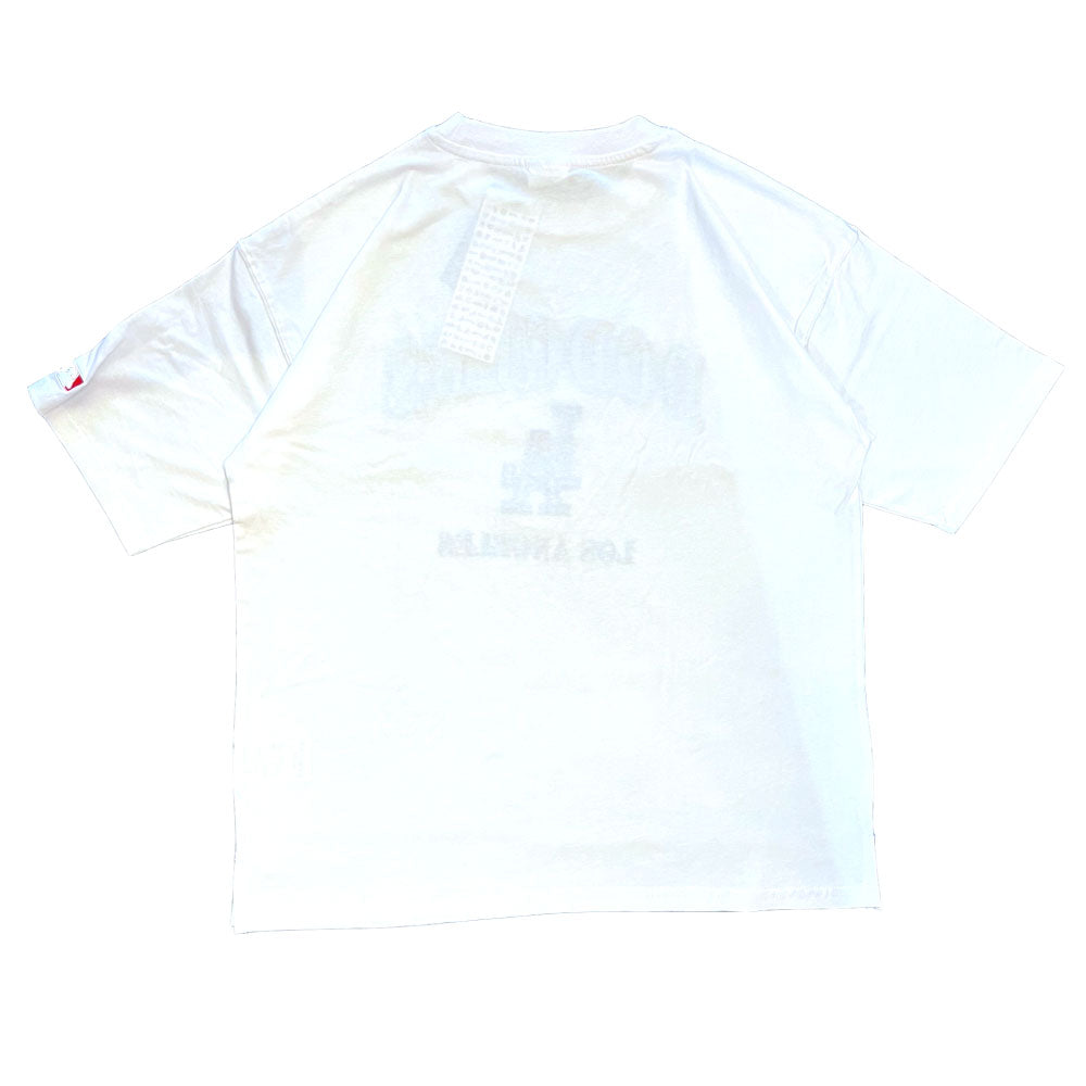 X Los Angeles Dodgers  embroidery Logo S/S Tee ロサンゼルス ドジャース 半袖 刺繍 Tシャツ 公式 Official