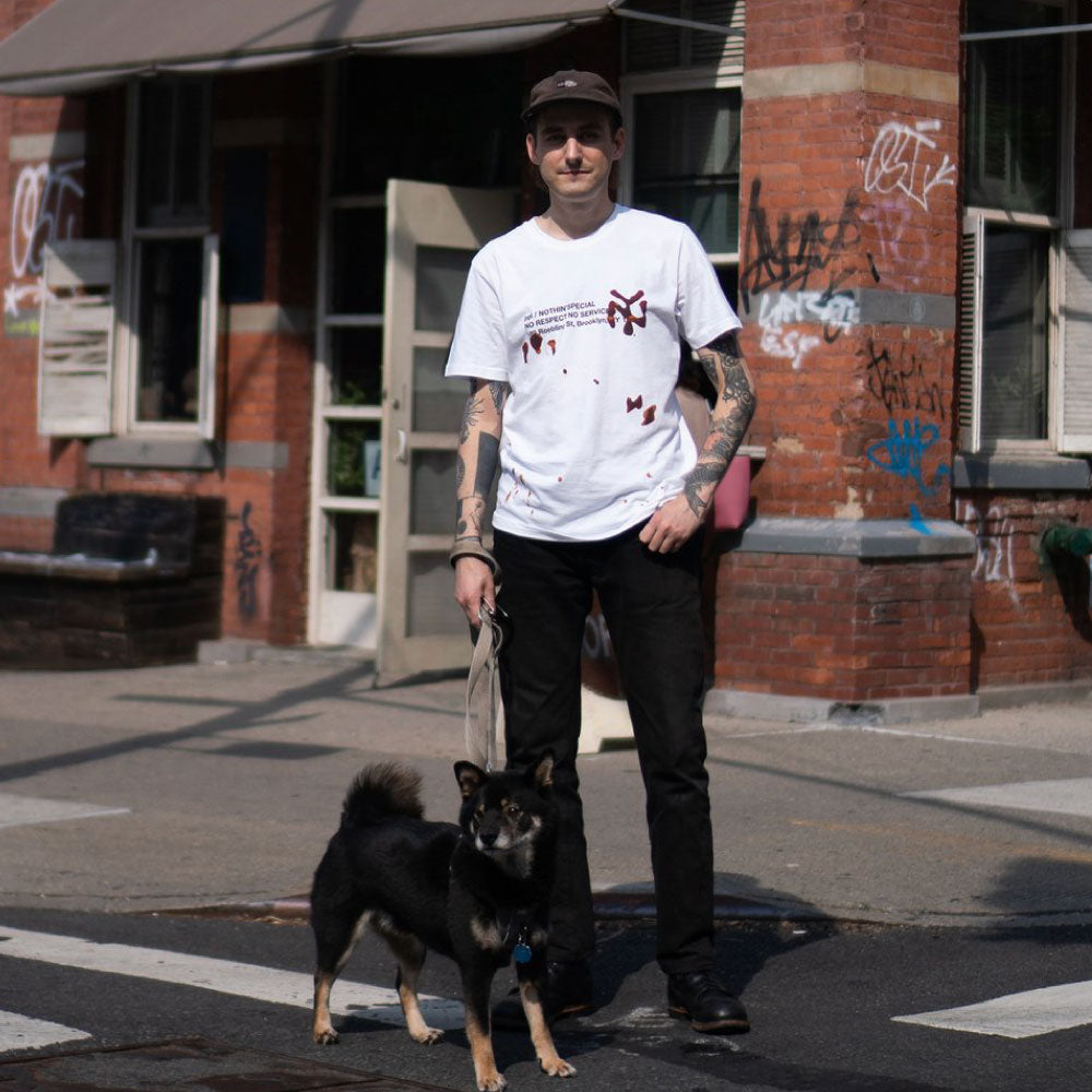 × PPL BROOKLYN Spilled Coffee Logo S/S Tee ロゴ 半袖 Tシャツ