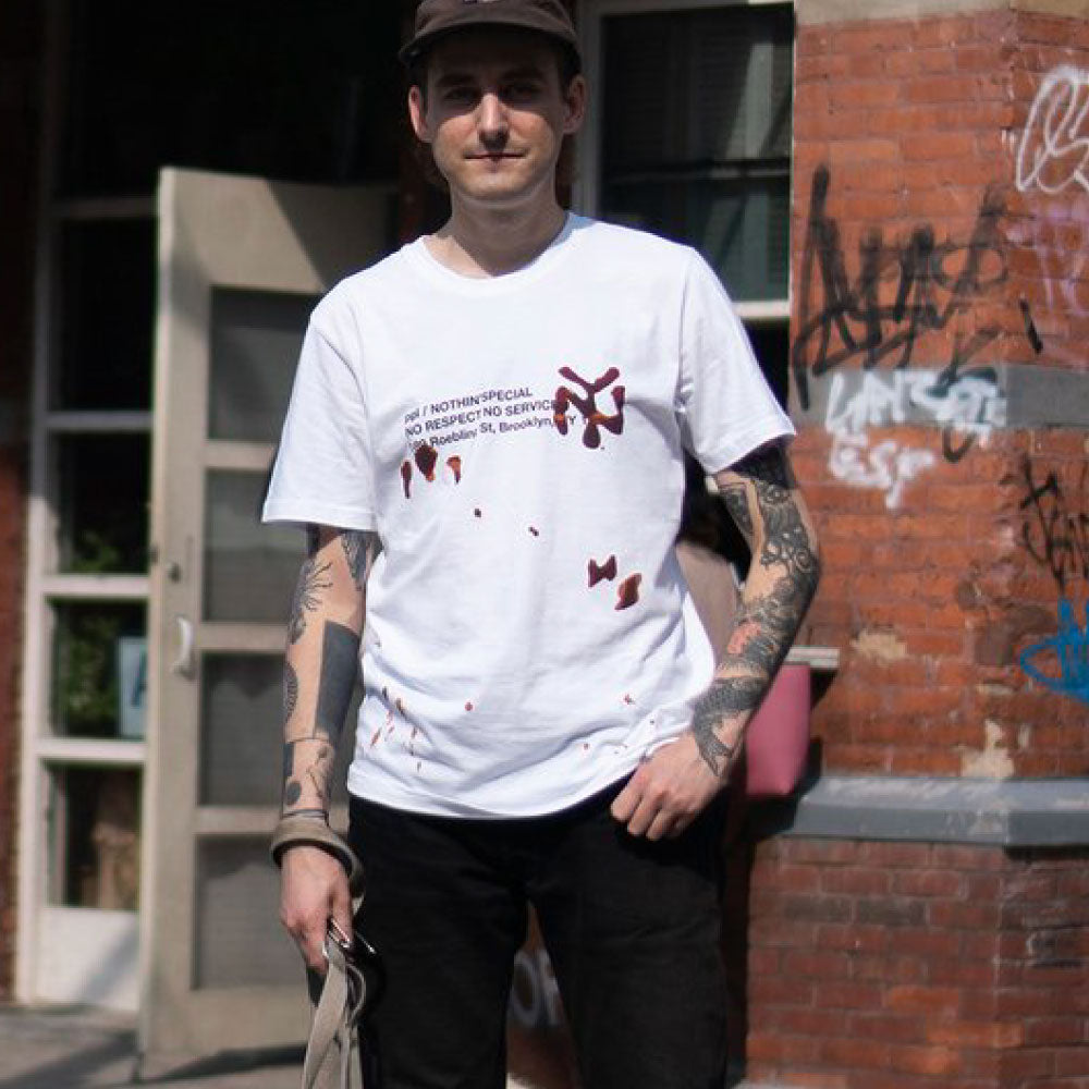 × PPL BROOKLYN Spilled Coffee Logo S/S Tee ロゴ 半袖 Tシャツ