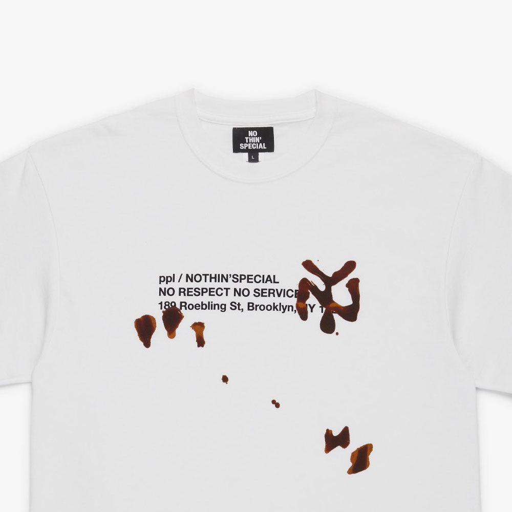 × PPL BROOKLYN Spilled Coffee Logo S/S Tee ロゴ 半袖 Tシャツ