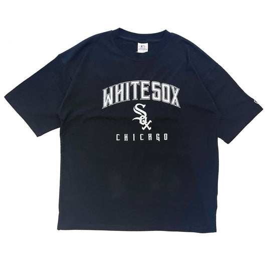 X Chicago White Sox embroidery Logo S/S Tee シカゴ ホワイトソックス 半袖 刺繍 Tシャツ 公式 Official