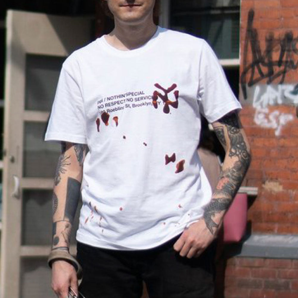 × PPL BROOKLYN Spilled Coffee Logo S/S Tee ロゴ 半袖 Tシャツ