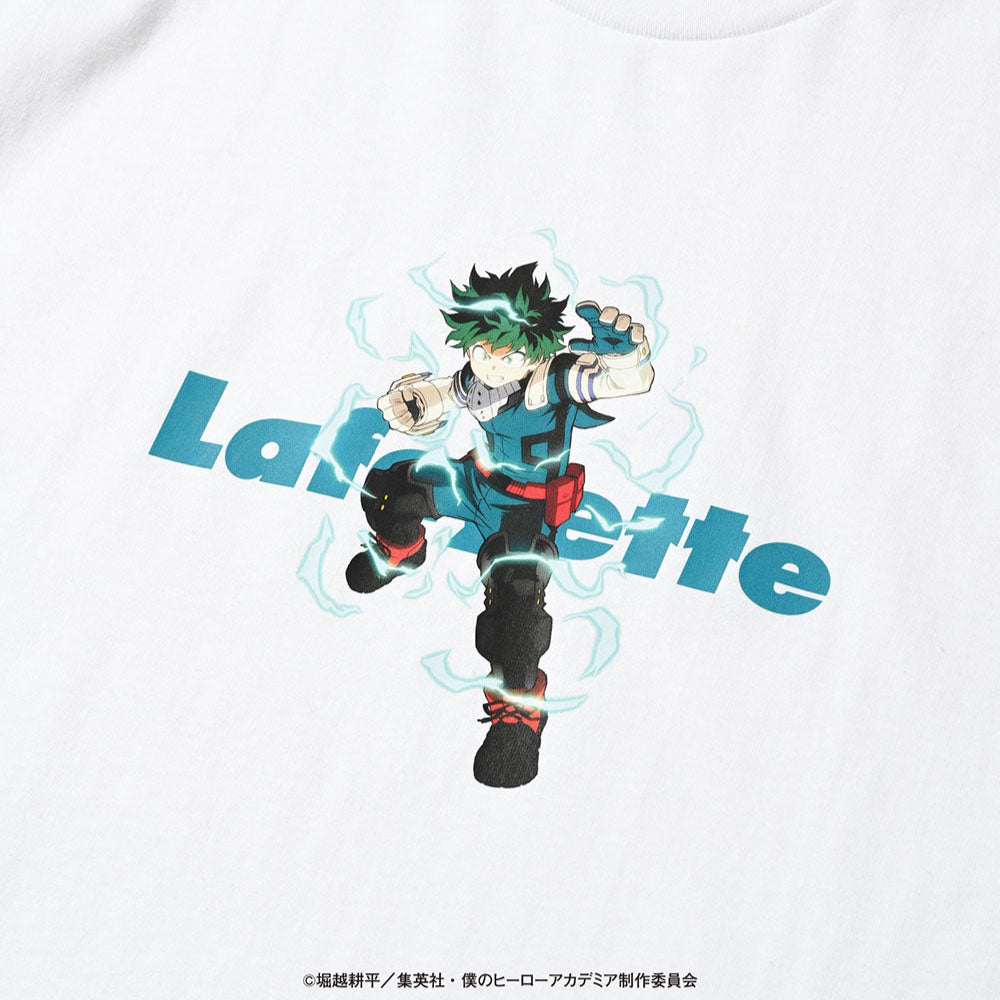 × 僕のヒーローアカデミア Lafayette LOGO S/S Tee 緑谷出久 半袖 Tシャツ
