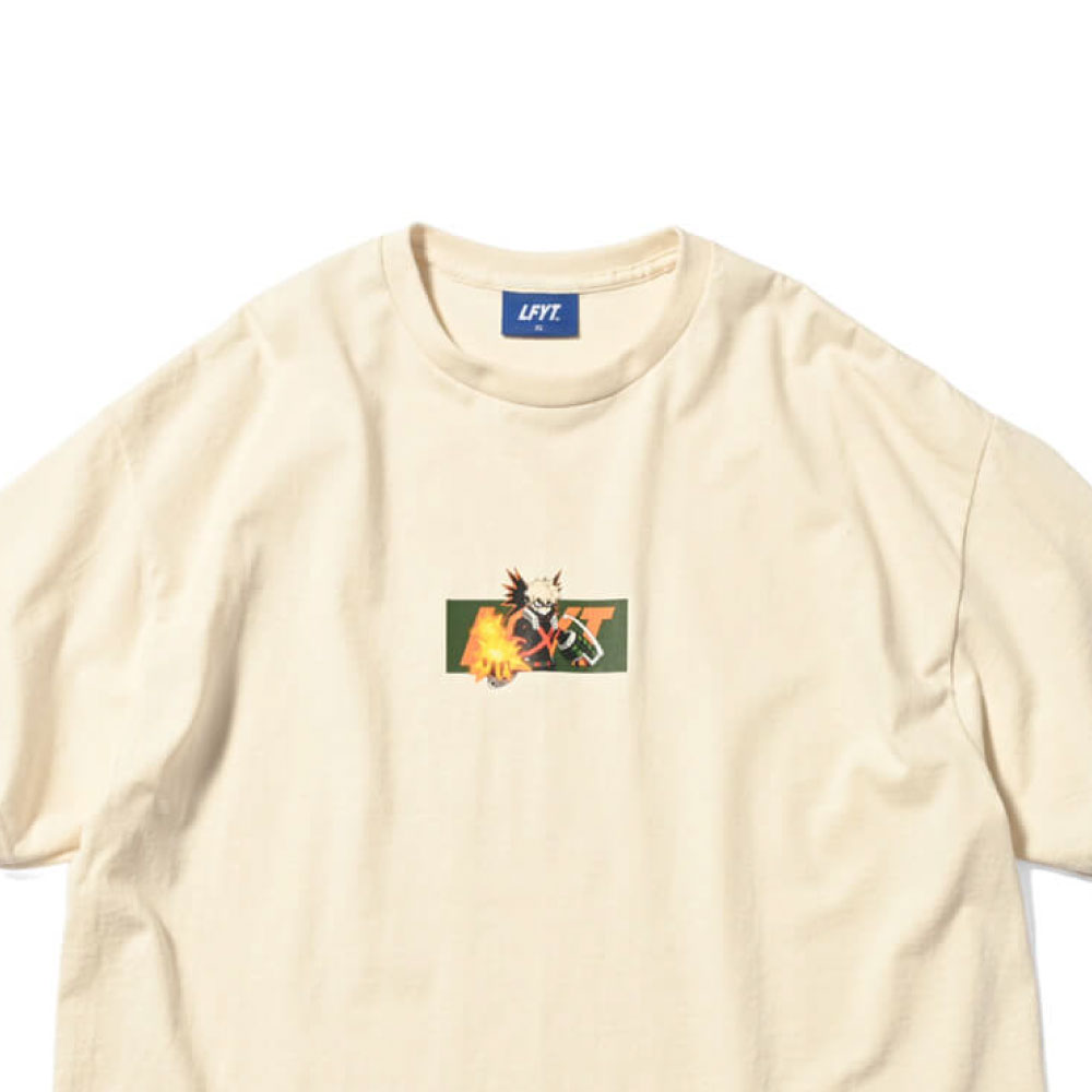 × 僕のヒーローアカデミア Box Logo S/S Tee 爆豪勝己 半袖 Tシャツ