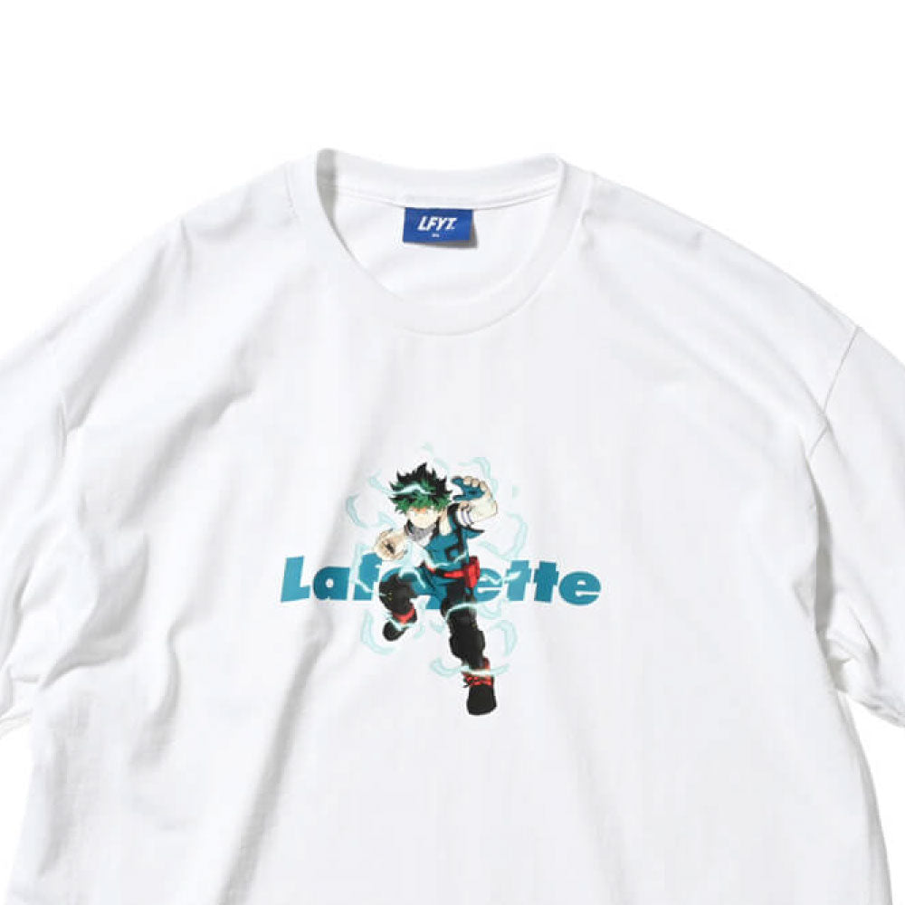 × 僕のヒーローアカデミア Lafayette LOGO S/S Tee 緑谷出久 半袖 Tシャツ
