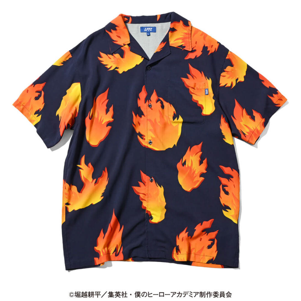 × 僕のヒーローアカデミア エンデヴァー S/S Shirt 半袖 シャツ