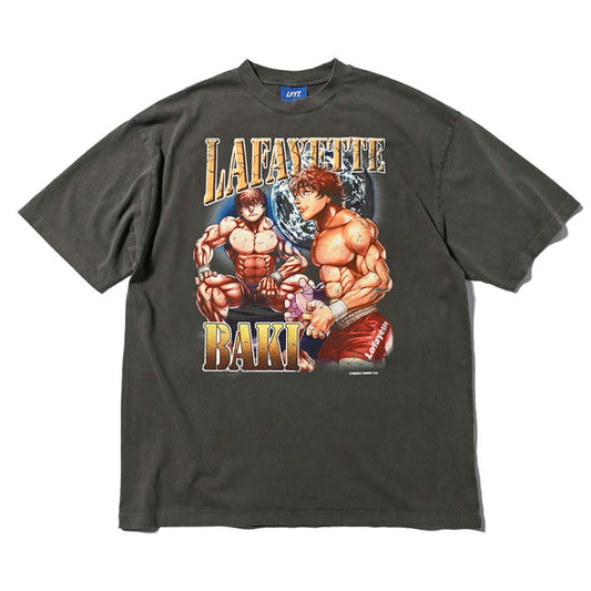 × Grappler Baki "HANMA BAKI" S/S Tee グラップラー刃牙 半袖 Tシャツ