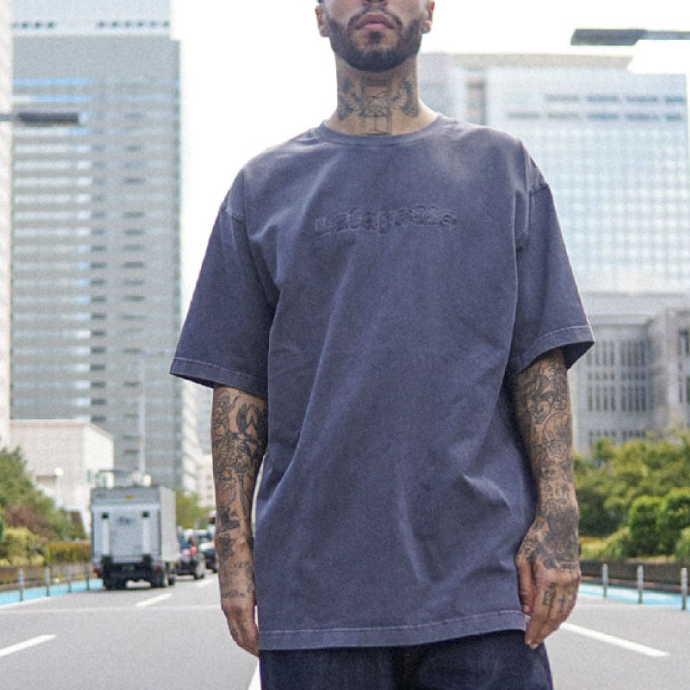 Pigment Dyed Logo S/S Tee ピグメントダイ ロゴ 半袖 Tシャツ