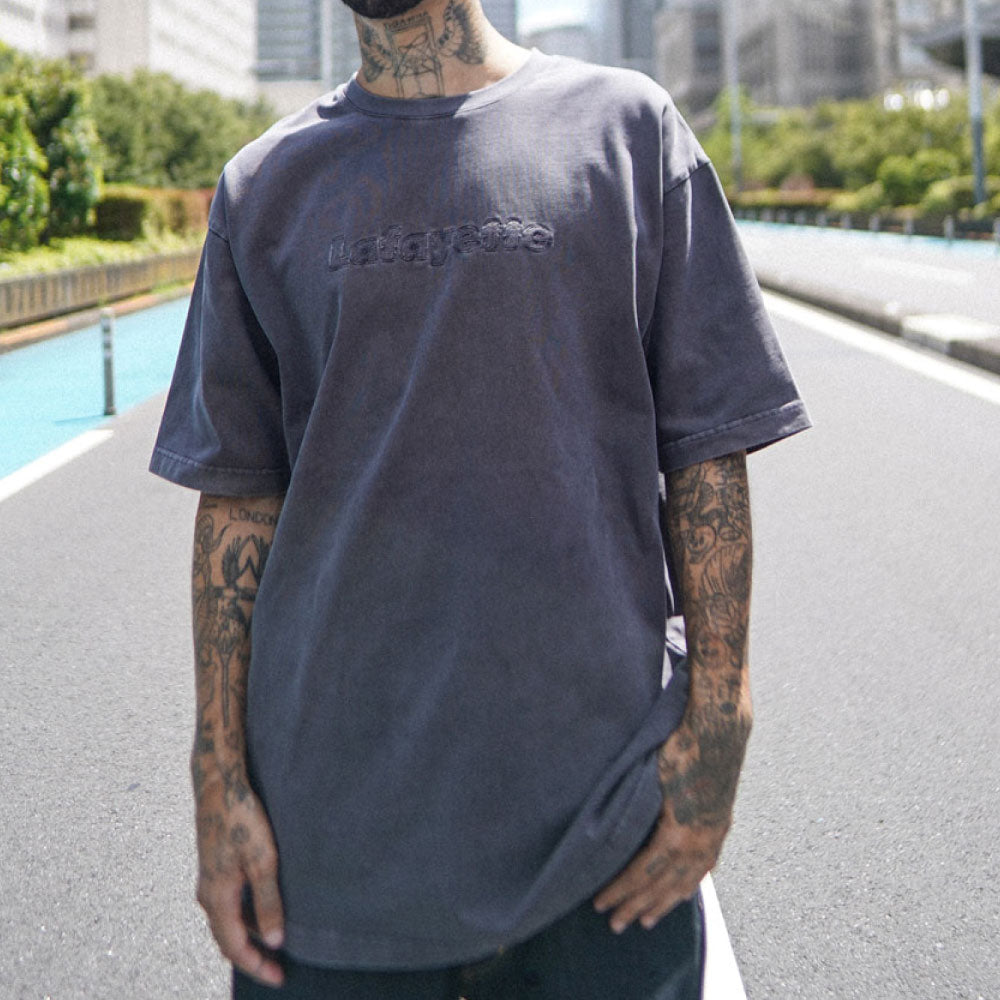 Pigment Dyed Logo S/S Tee ピグメントダイ ロゴ 半袖 Tシャツ