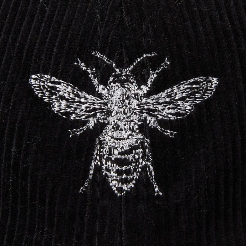 Anderson Corduroy Bee Panel Cap Embroidery 6パネル コーデュロイ キャップ 帽子