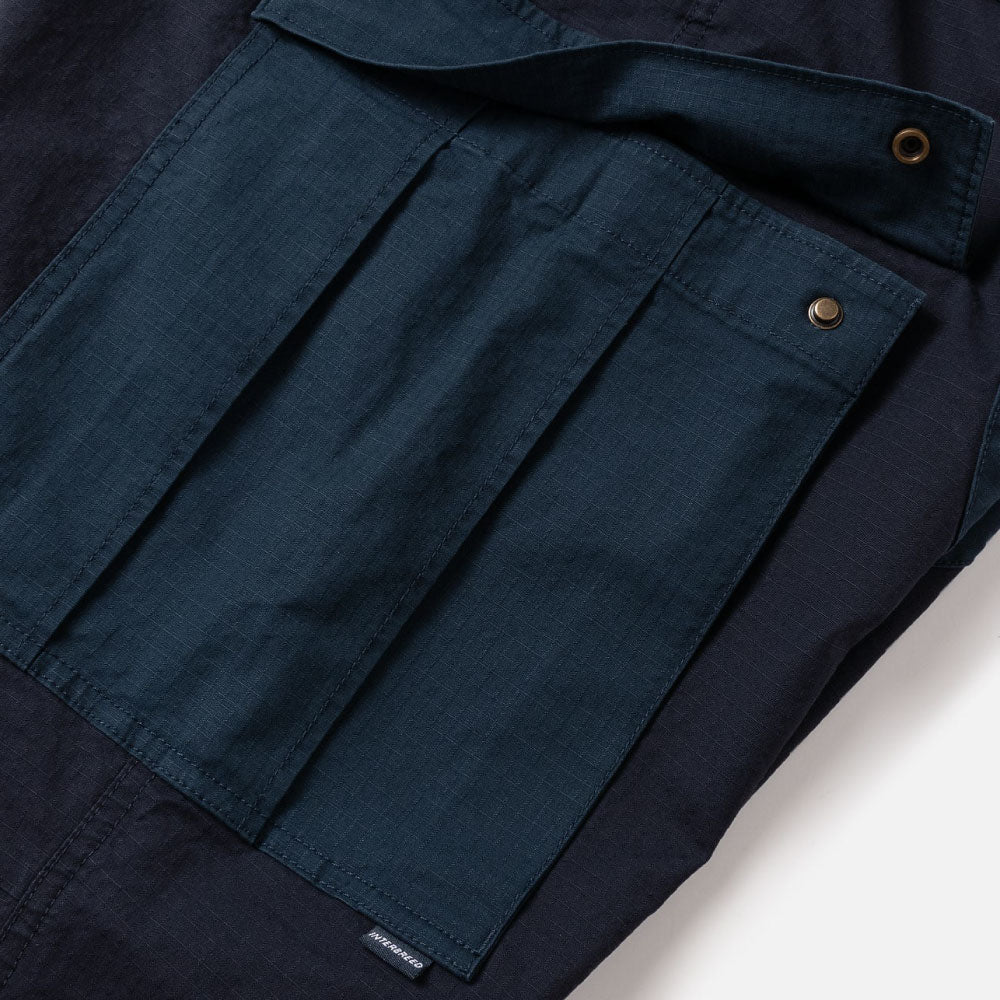 Switched Combat Cargo Pants Navy 切替 リップストップ カーゴ パンツ