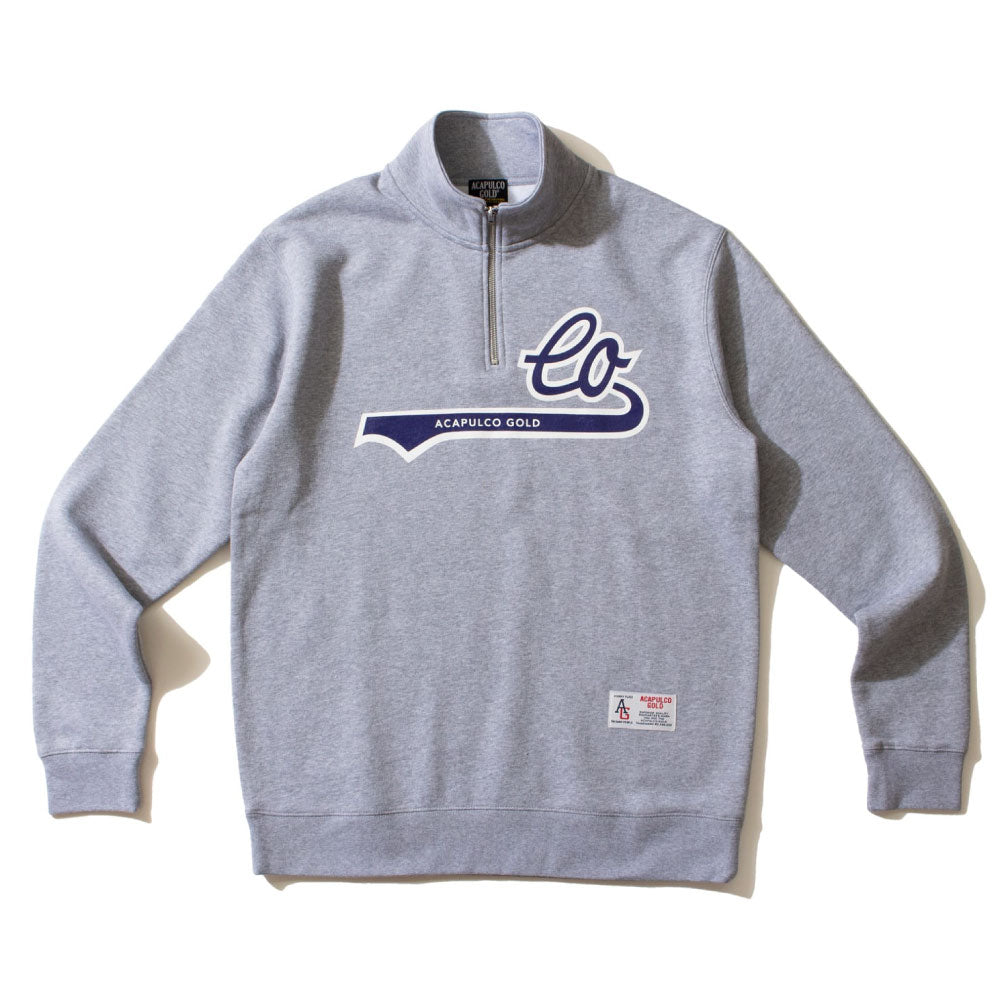 LO Half Zip Sweatshirts GRY ハーフジップ スウェット