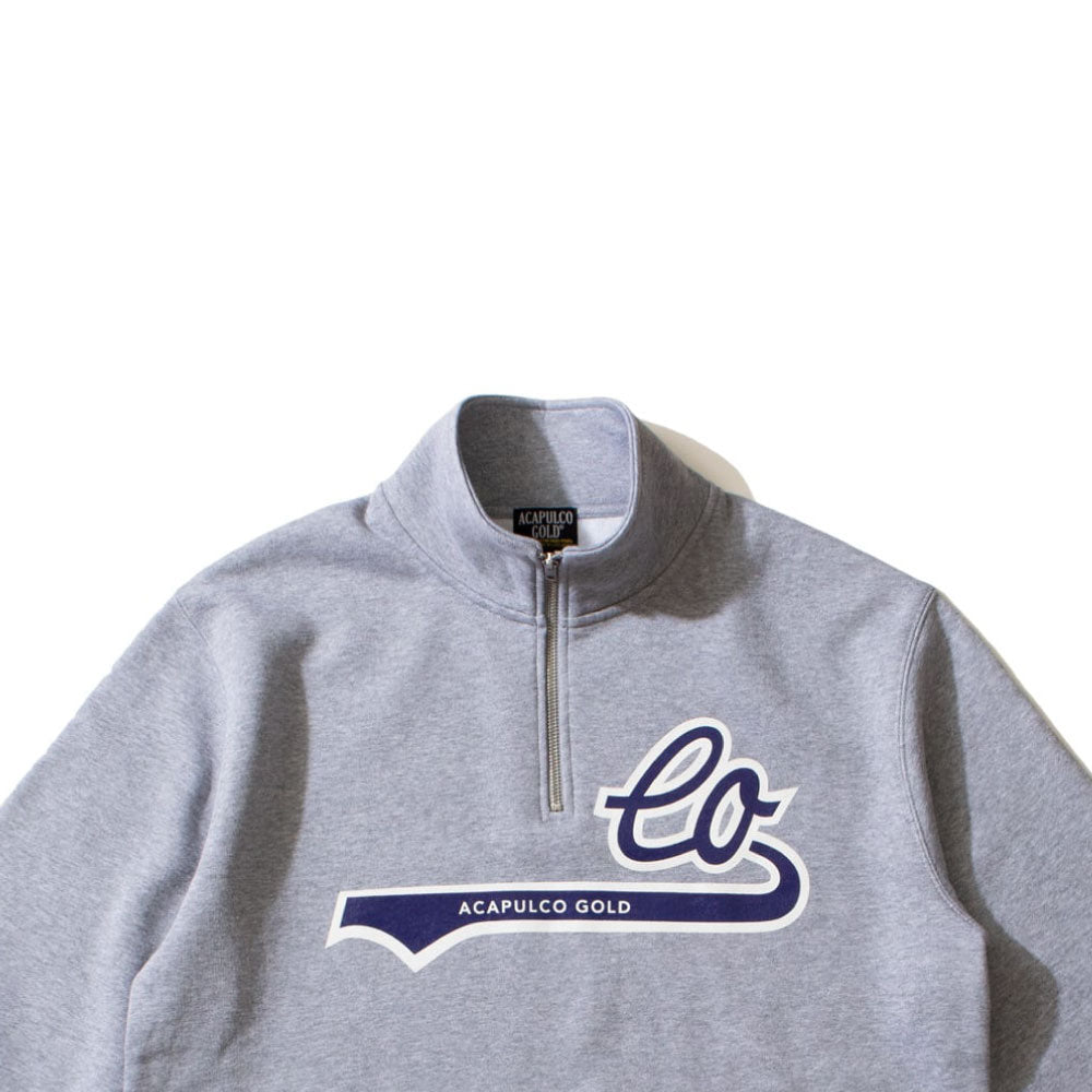 LO Half Zip Sweatshirts GRY ハーフジップ スウェット