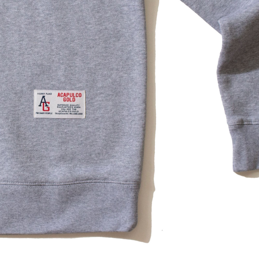 LO Half Zip Sweatshirts GRY ハーフジップ スウェット