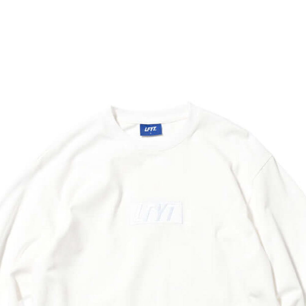 Tonal Box Logo L/S Tee WH トーナル ボックス ロゴ 長袖 Tシャツ