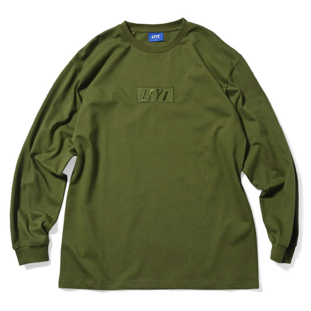 Tonal Box Logo L/S Tee OV トーナル ボックス ロゴ 長袖 Tシャツ