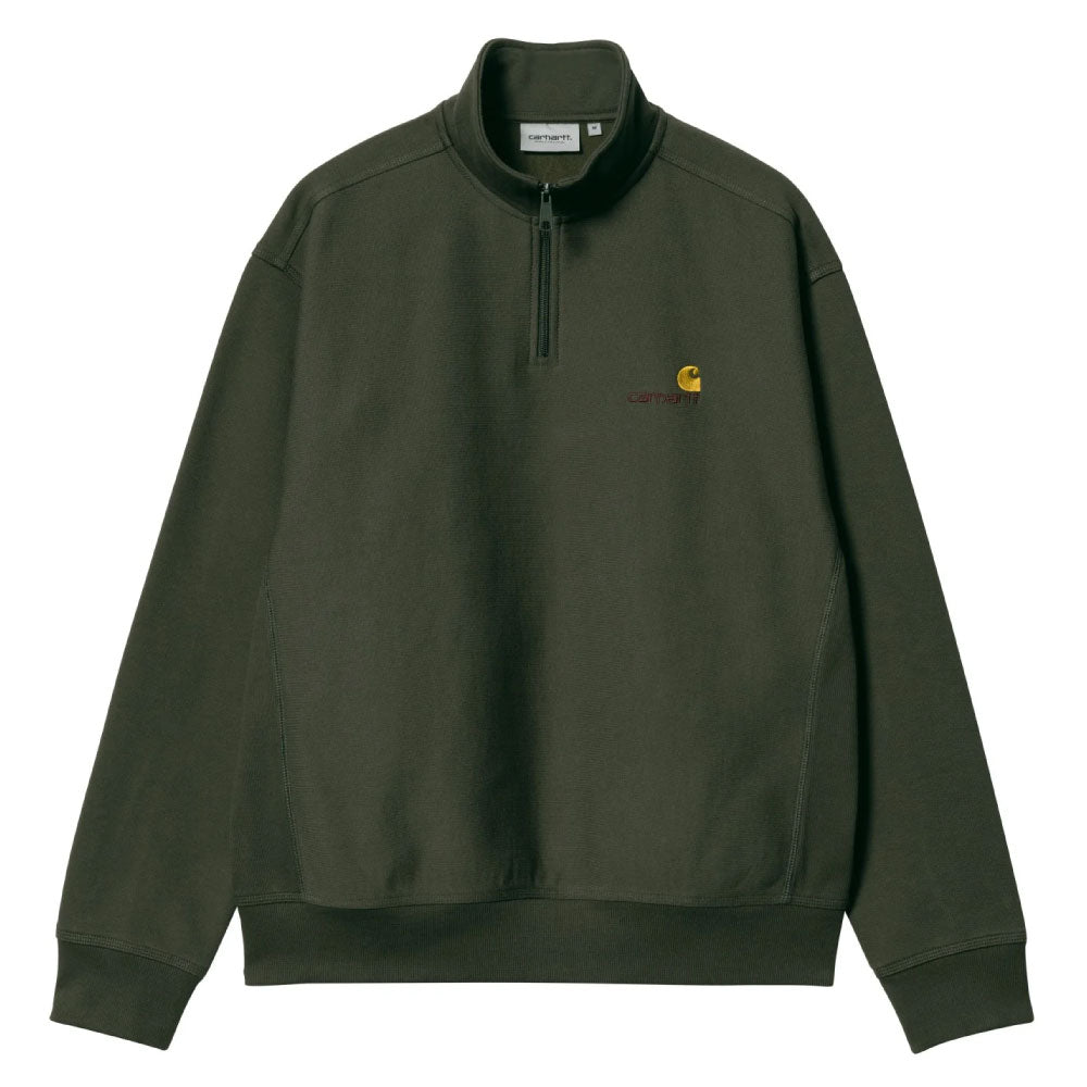 Half Zip American Script Sweatshirt Plant ハーフ ジップ アメリカン スクリプト スウェット シャツ