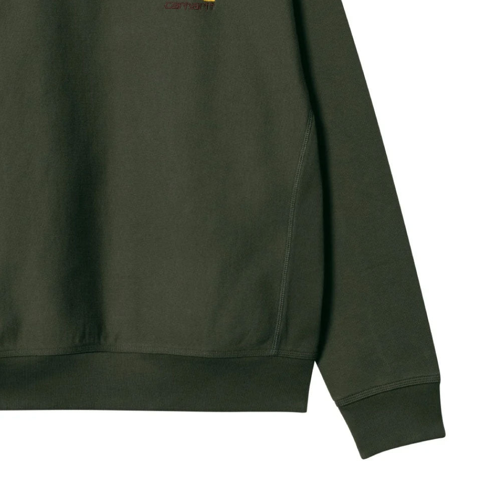 Half Zip American Script Sweatshirt Plant ハーフ ジップ アメリカン スクリプト スウェット シャツ