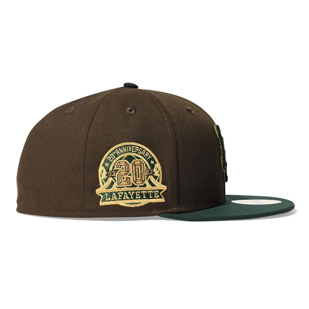 × New Era LF Logo 59Fifty 20th Anniversary Cap "Beef And Broccoli" ニューエラ ロゴ キャップ 帽子