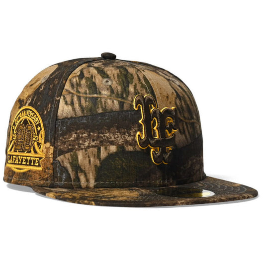 × New Era LF Logo 59Fifty 20th Anniversary Cap "Real Tree" ニューエラ ロゴ キャップ 帽子