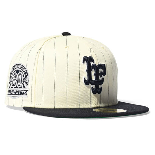 × New Era LF Logo 59Fifty 20th Anniversary Cap "Stripe" ニューエラ ロゴ キャップ 帽子