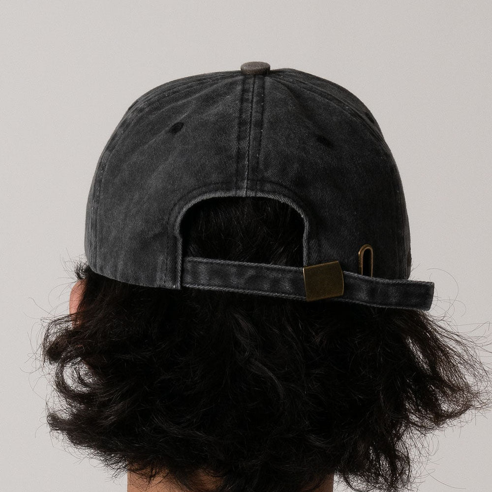 Smoke House Faded Cap コットン ツイル フラット ハ?イサ?ー キャップ