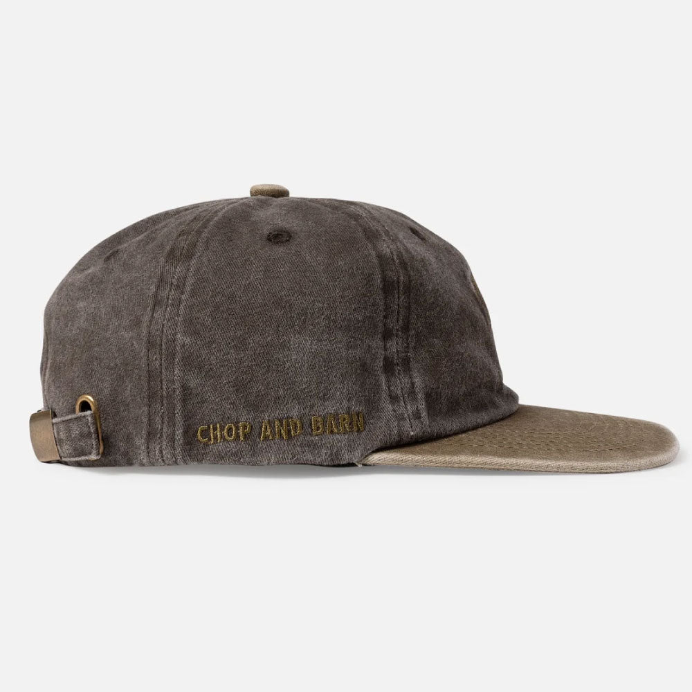 Smoke House Faded Cap コットン ツイル フラット ハ?イサ?ー キャップ