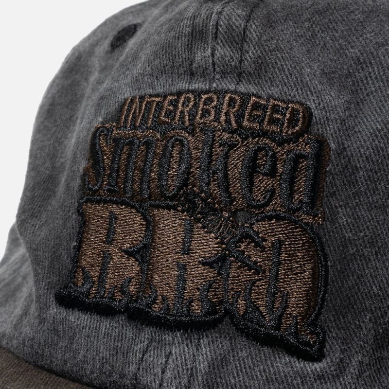 Smoke House Faded Cap コットン ツイル フラット ハ?イサ?ー キャップ