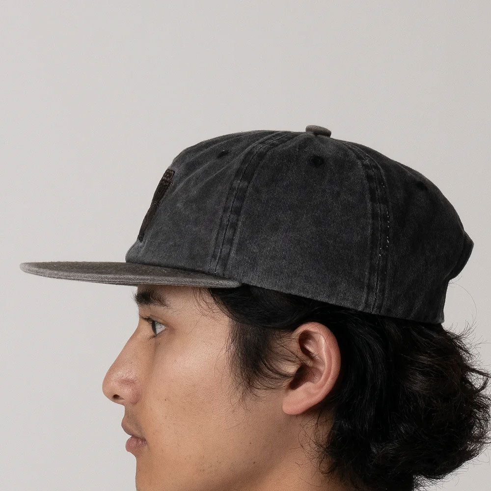 Smoke House Faded Cap コットン ツイル フラット ハ?イサ?ー キャップ