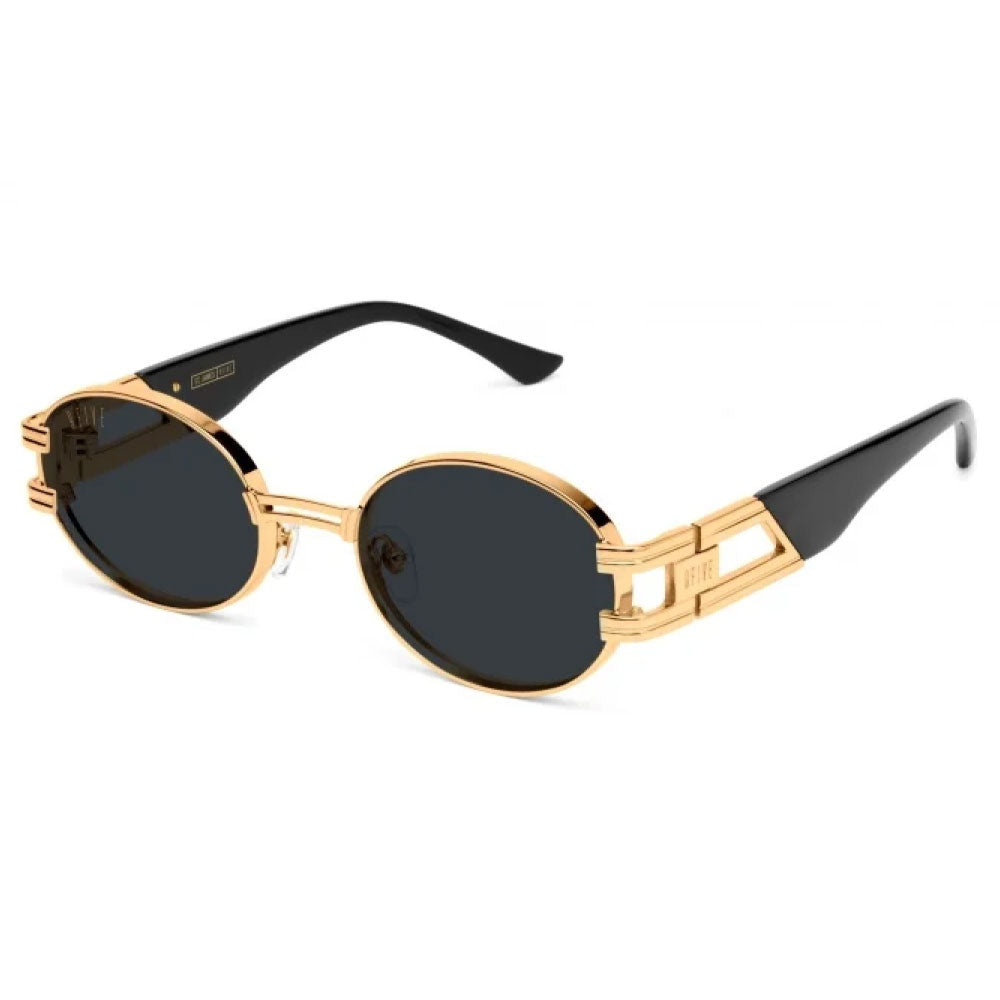 ST. James Black & 24K Gold Sunglasses セントジェームス ブラック & 24K ゴールド サングラス 偏光レンズ