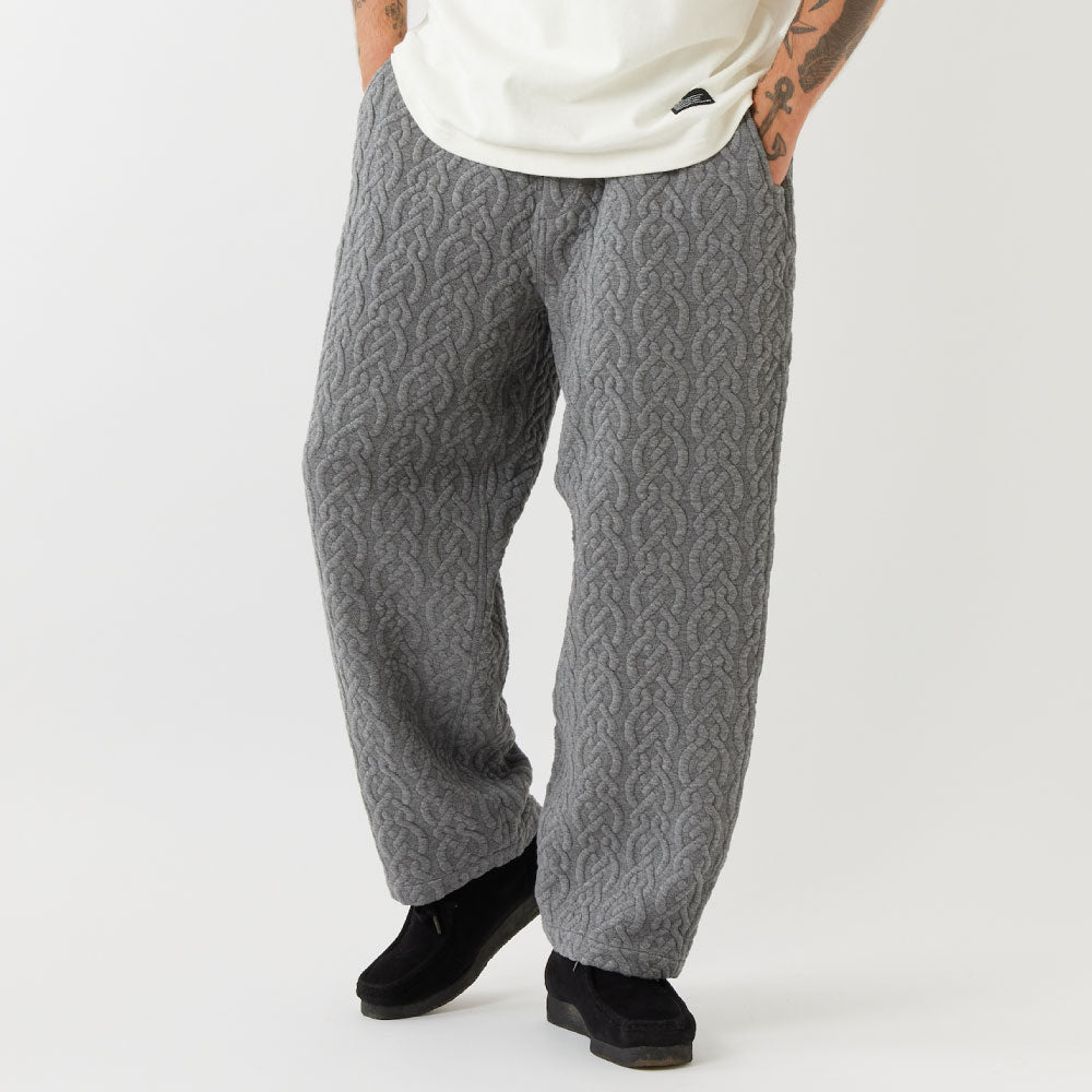 Cablucks Cable Knit Easy Pants GRY ケーブル ニット イージー パンツ