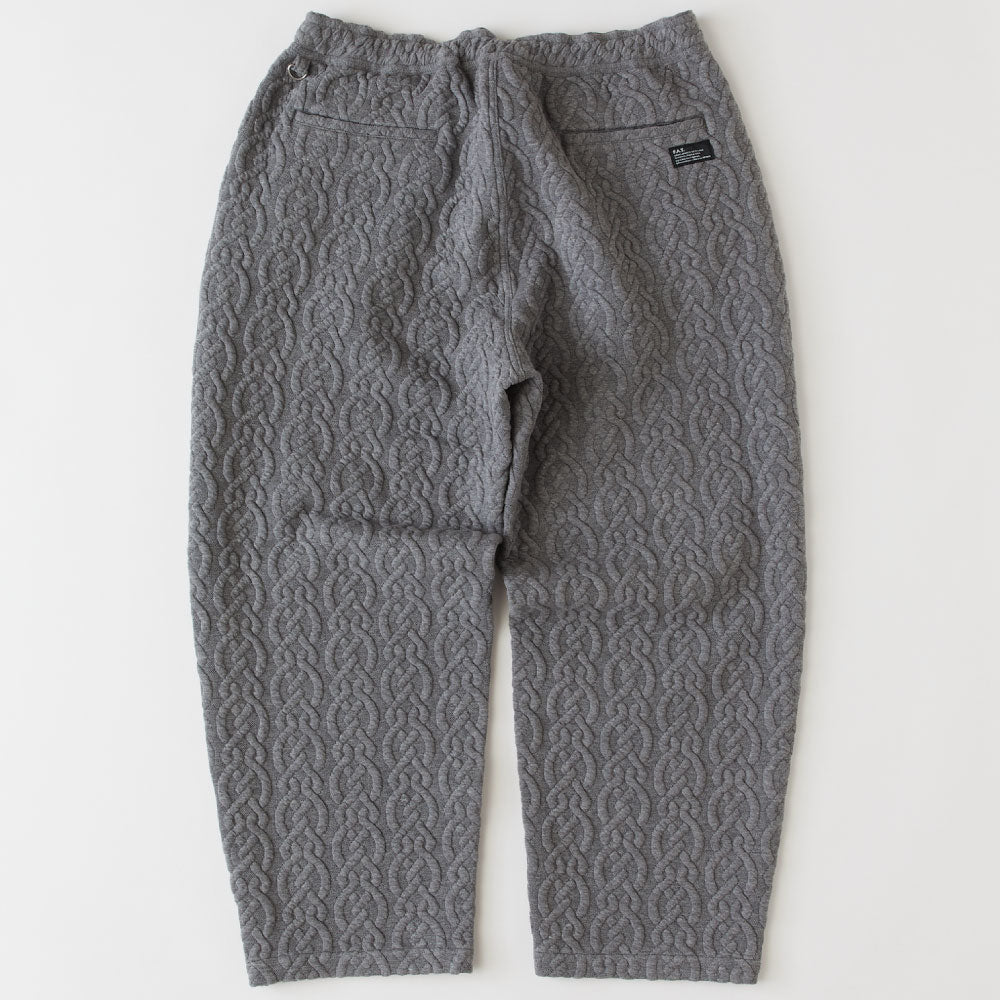 Cablucks Cable Knit Easy Pants GRY ケーブル ニット イージー パンツ