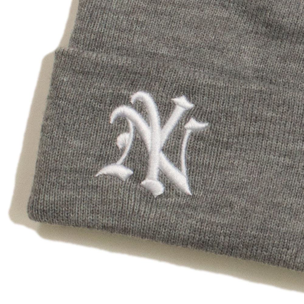 NY Logo Beanie Knit Cap ニューヨーク ビーニー ニット キャップ 帽子