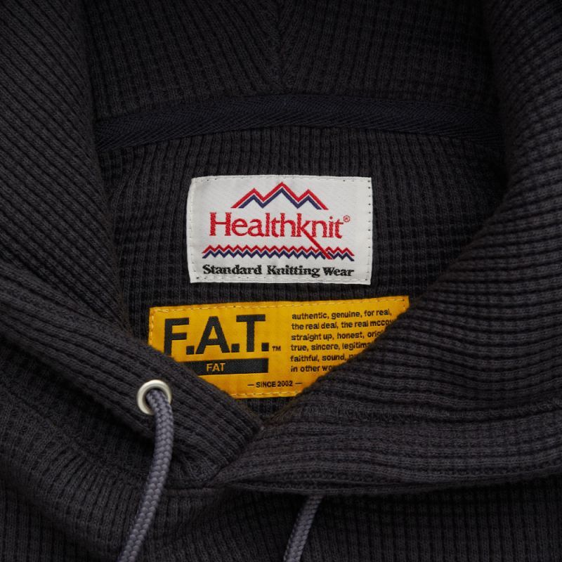 × Healthknit Healthermal Super Heavy Waffle Hoodie コラボ ワッフル パーカー