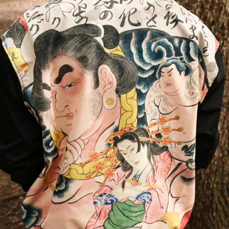 × Three Tides Tattoo Sumo Jacket スリータイズ タトゥー 相撲 ジャケット