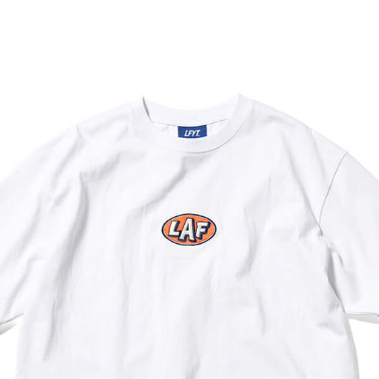 Oval LAF S/S Tee WHT オーバル ロゴ 半袖 Tシャツ