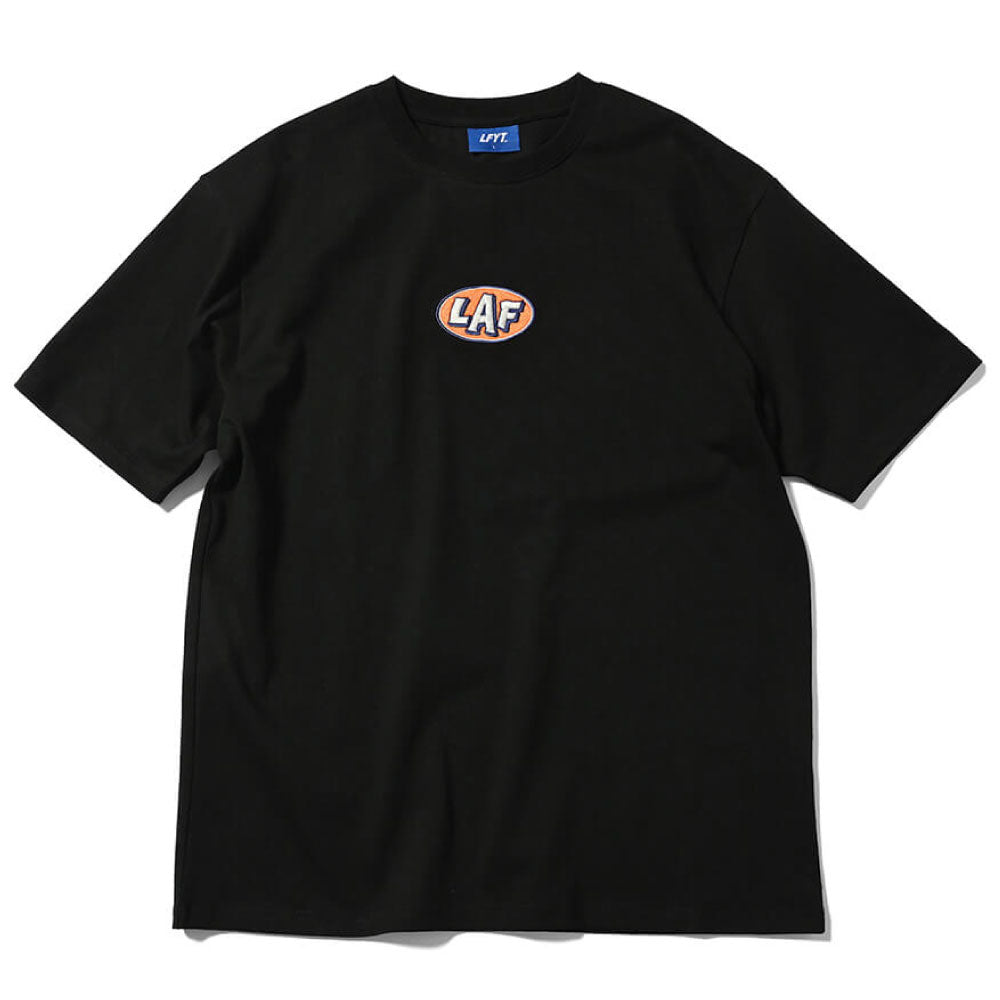 Oval LAF S/S Tee BLK オーバル ロゴ 半袖 Tシャツ