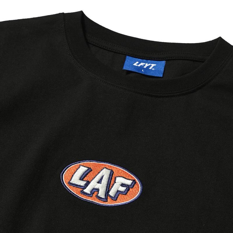 Oval LAF S/S Tee BLK オーバル ロゴ 半袖 Tシャツ
