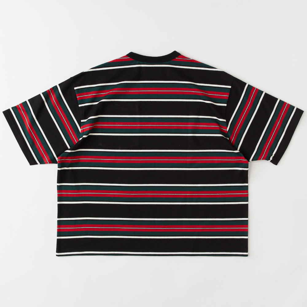 GRANDA S/S Border Tee BLK 半袖 ヘヴーウェイト Tシャツ