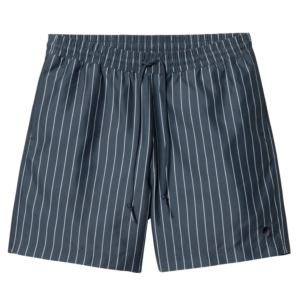 Slater Pinstripe Swim Trunks NVY 水陸両用 ストライプ スイム トランクス ショーツ パンツ