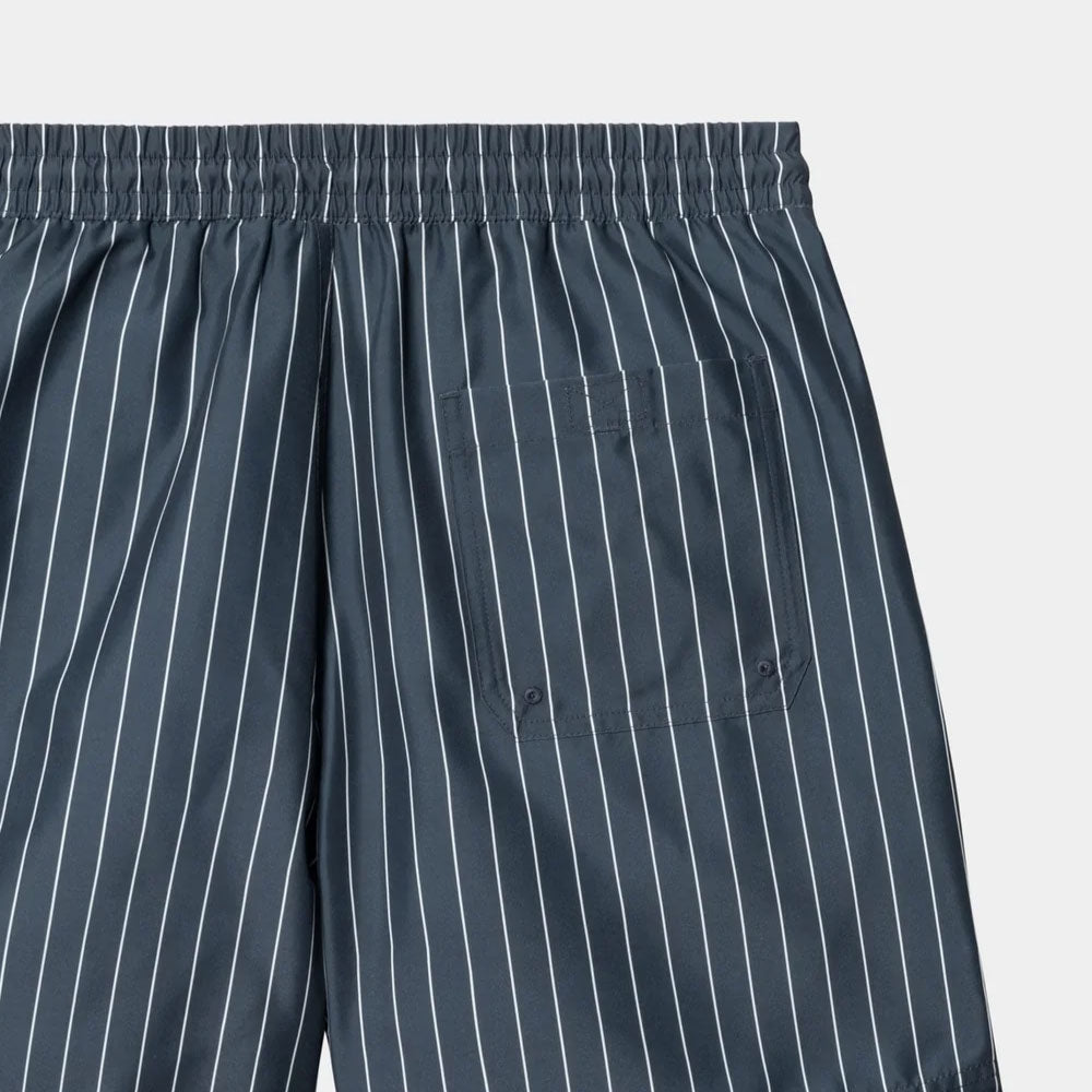 Slater Pinstripe Swim Trunks NVY 水陸両用 ストライプ スイム トランクス ショーツ パンツ