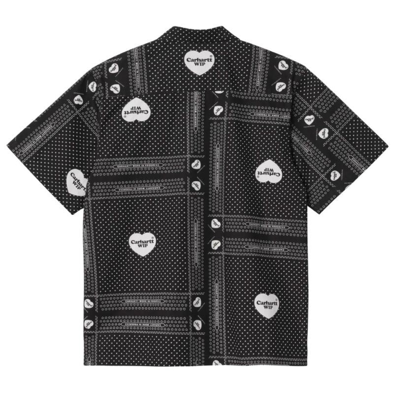 Heart Bandana S/S Shirt AOP 半袖 バンダナ セットアップ シャツ