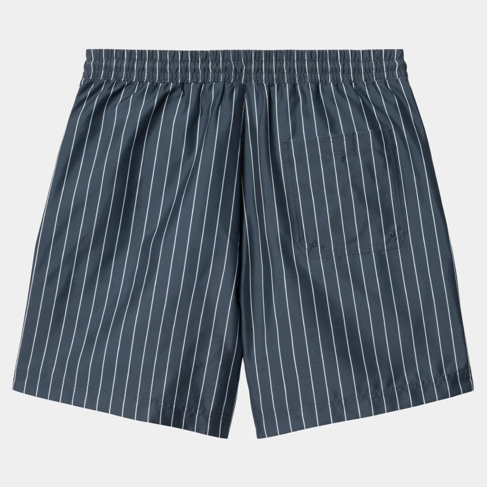 Slater Pinstripe Swim Trunks NVY 水陸両用 ストライプ スイム トランクス ショーツ パンツ