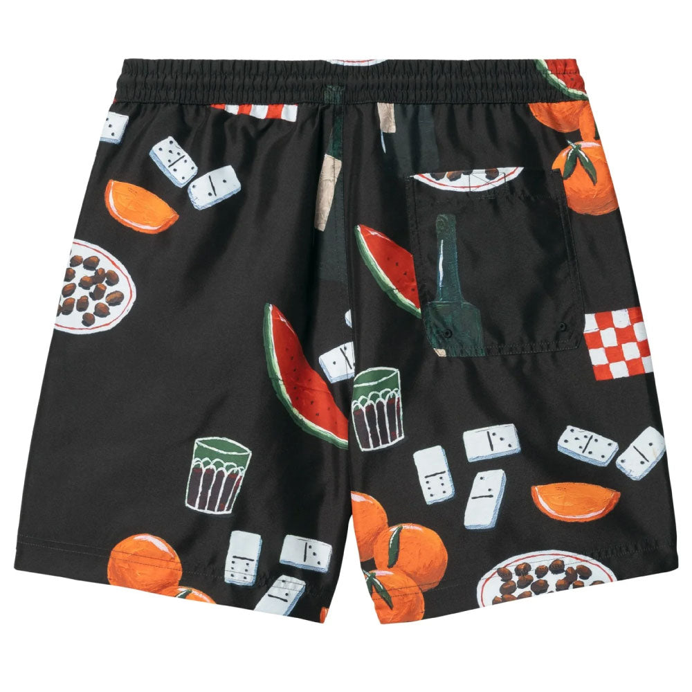 Slater Isis Maria Dinner AOP Swim Trunks BLK 水陸両用 スイム トランクス ショーツ パンツ