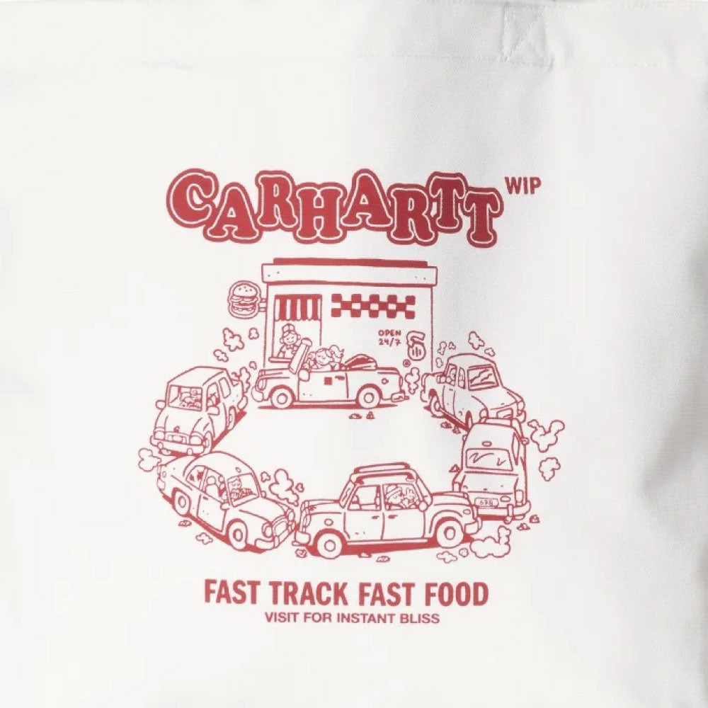 Canvas Graphic Tote Bag Fast Food Print キャンバス グラフィック ファストフィード トート バッグ